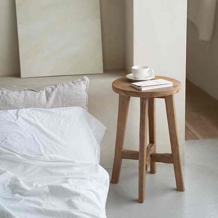 ラルフ ハイチーク 古材スツール