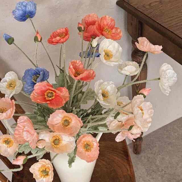 ケシ 造花［9色］