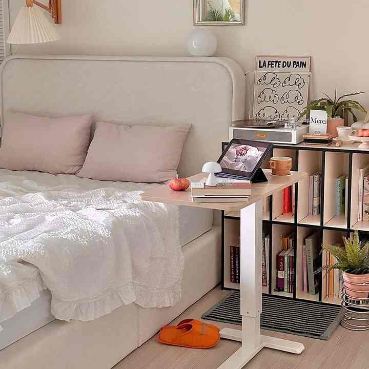 サイドテーブル 高さ調節可能 SLT-01