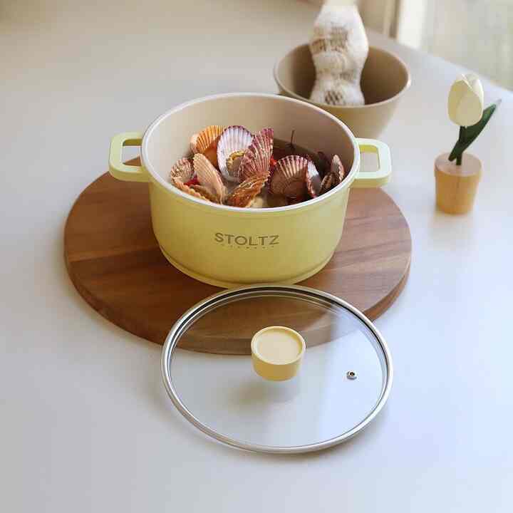 Meringue IH対応 両手鍋 20cm