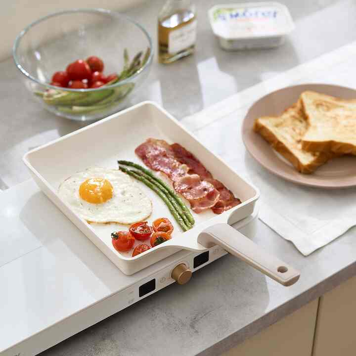 アース IH インダクション ワイドスクエアパン