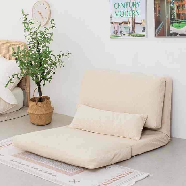 センディ ソファベッド 1人掛け［2色］