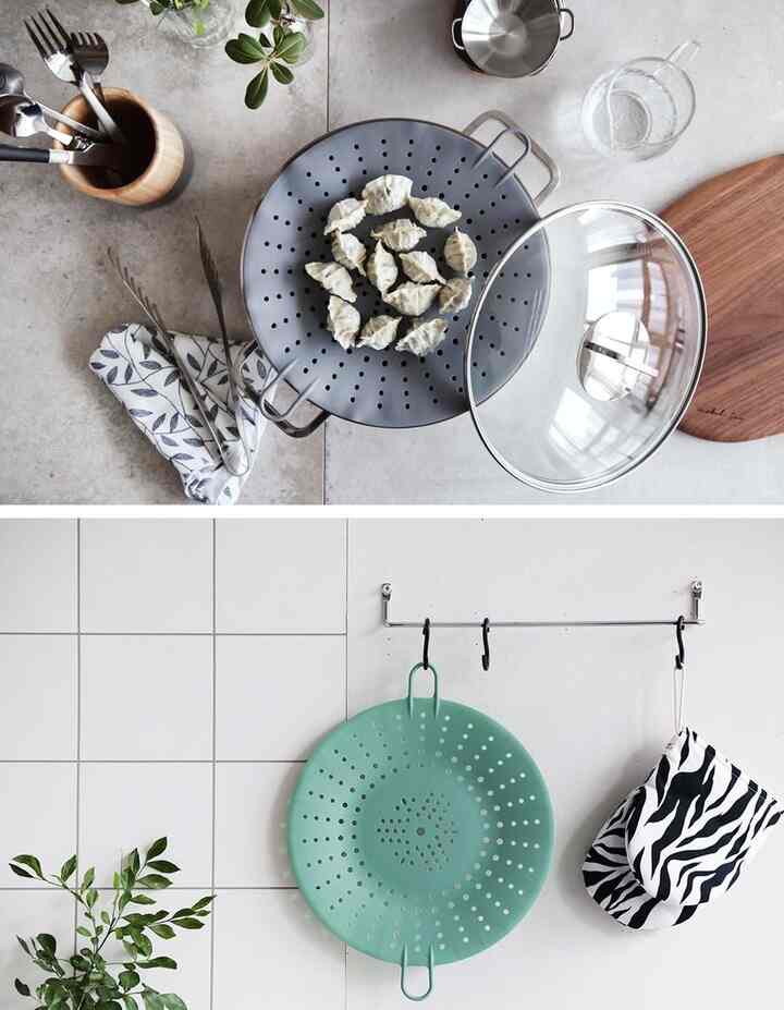 シリコン 蒸し器［3色］