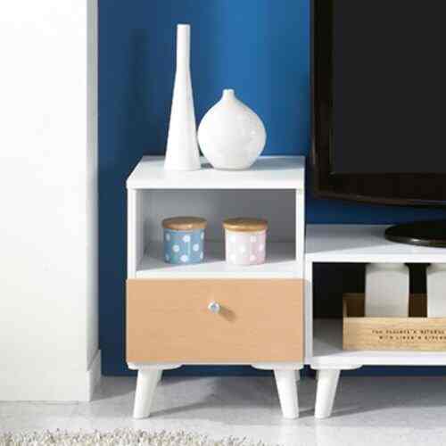 2段 ネイチャー サイドボード 収納付き［2色］