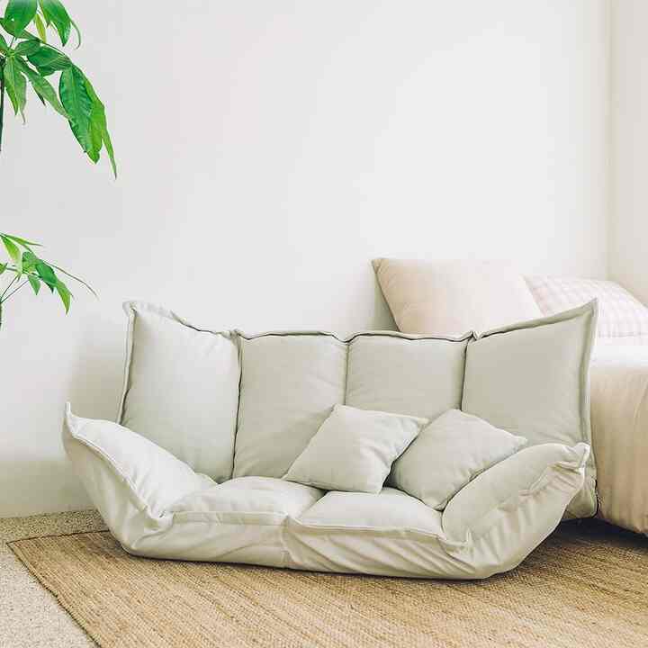 Shall we 2人掛けファブリックソファ