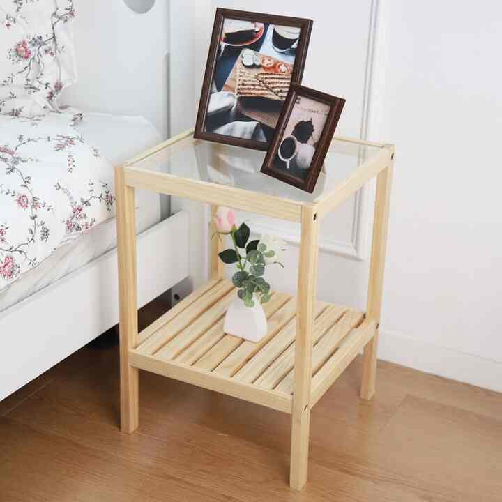 ウッド サイドテーブル［3色］