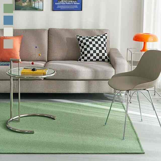 ブークレ 防水 ラグ［4色・4サイズ］