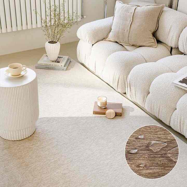 デイリー イージーケア 防水 ラグ［6色・5サイズ］