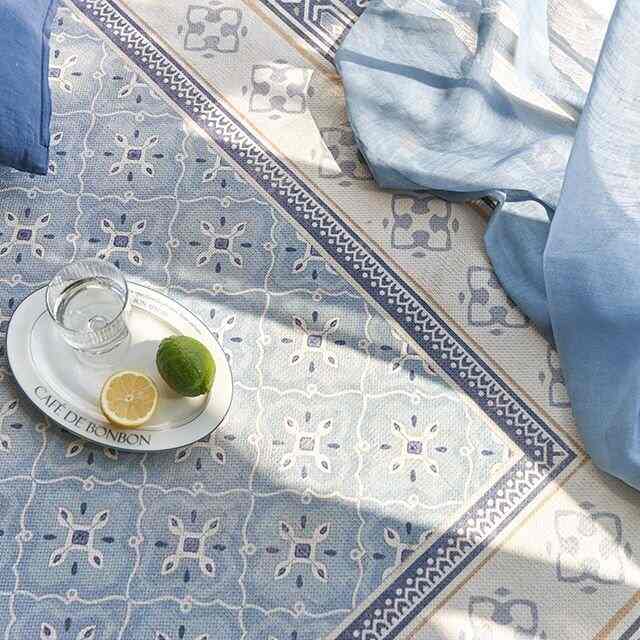 リビエラ タイル はっ水ラグ［2色・2サイズ］