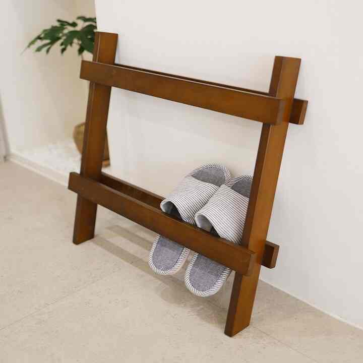 ゴムの木 スリッパラック［2色］