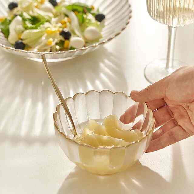 ウェーブ ゴールドライン デザートボウル