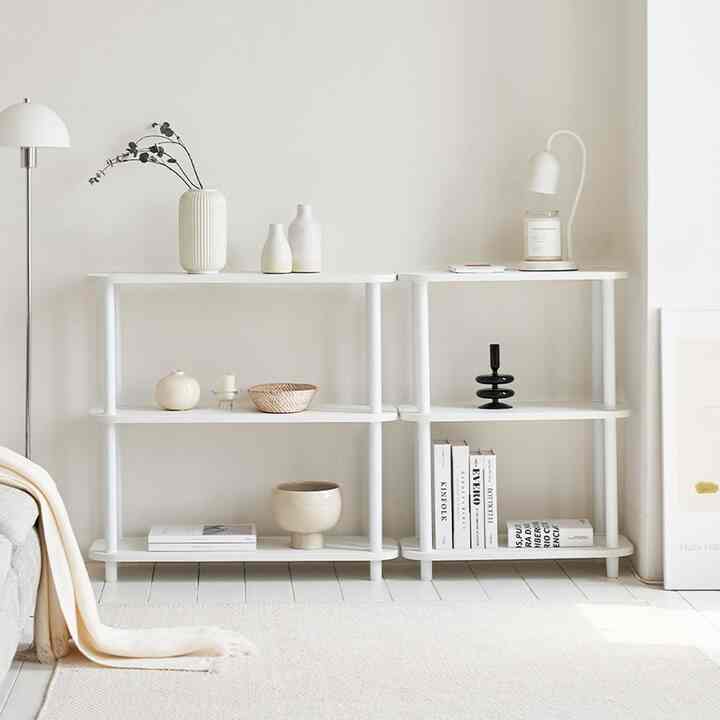 3段 BESTA ラック［2色・2サイズ］