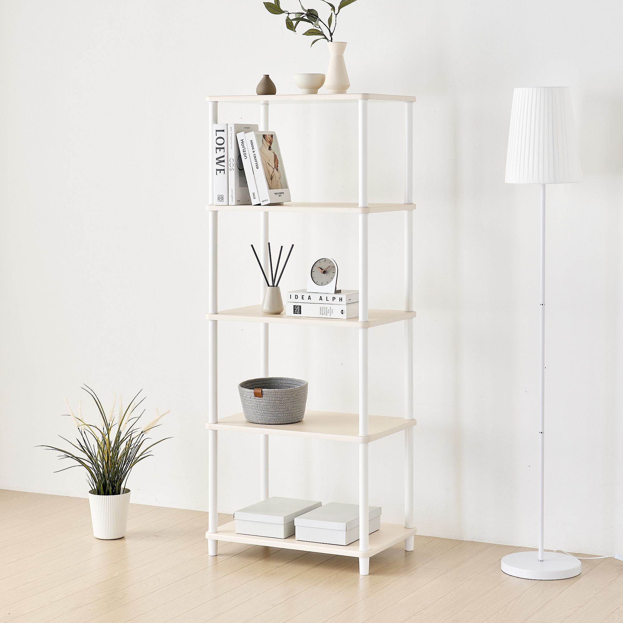 ニトリ カウンター (エトナ90CT WH/SI)［3色・3サイズ］ | 棚