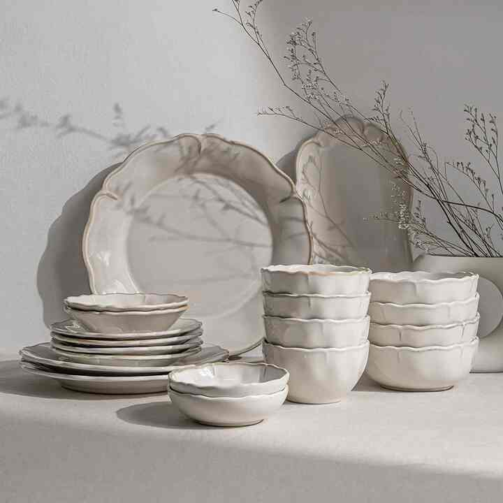 FLOWER TABLEWARE 4人用 20点セット