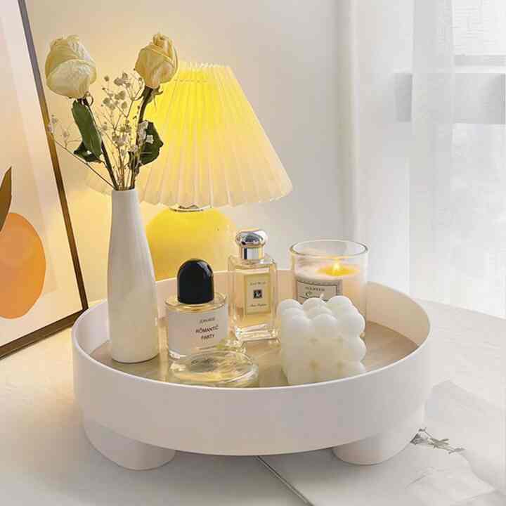 ラウンド コスメオーガナイザー［2色］