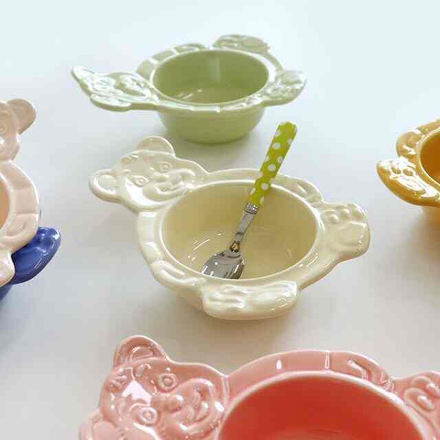 ベア シリアルボウル［6色］