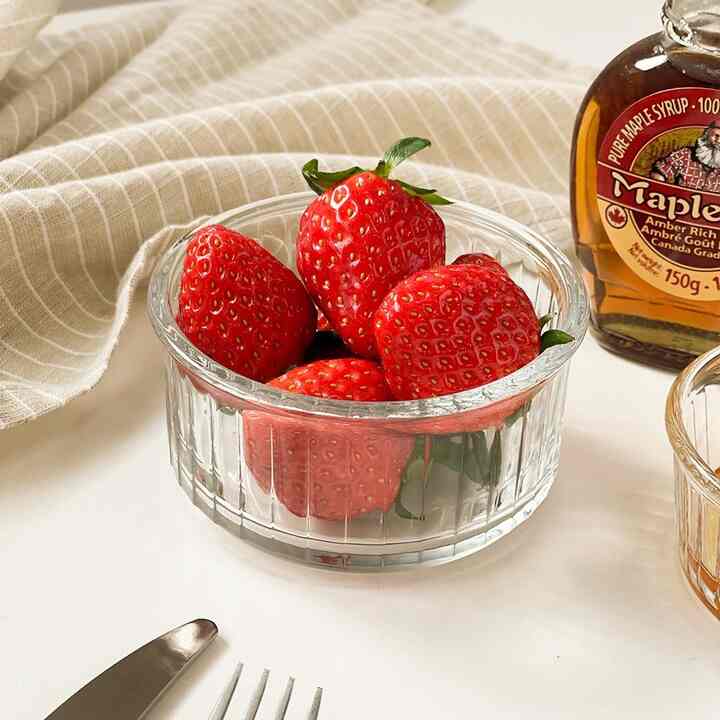 ラメキン ガラス ボウル L