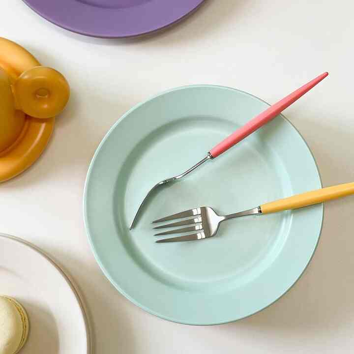 マット パステル プレート L［4色］