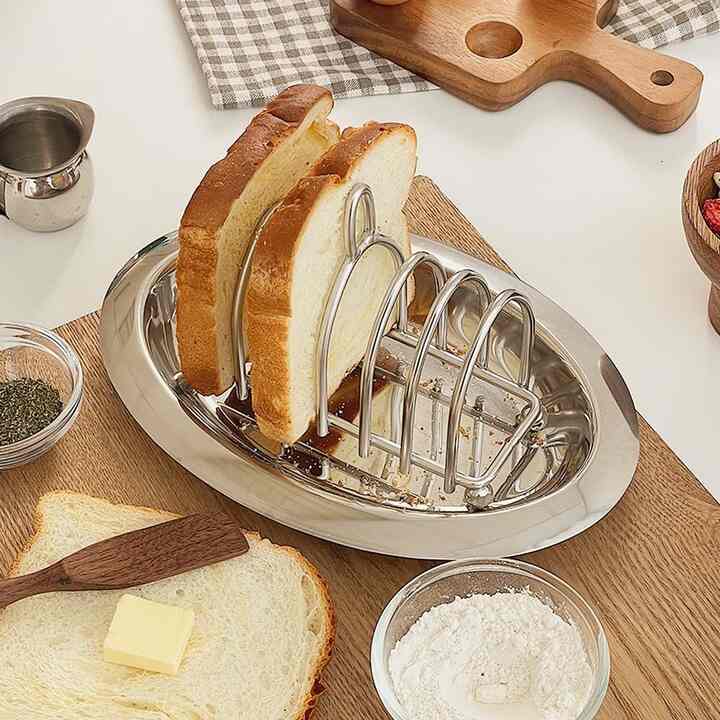 ステンレス アーチ形 トーストスタンド