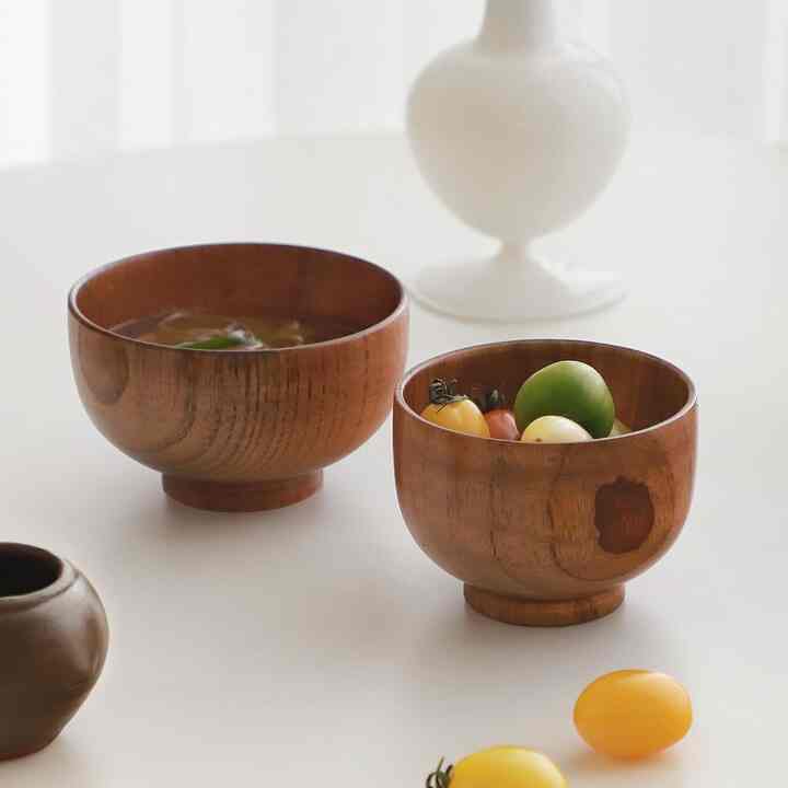 ドングリ ウッド ボウル L