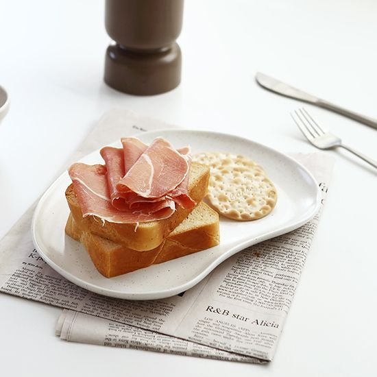 Duralex ガラス オーバルプレート L 透明 耐熱・強化ガラス 持ち手なし