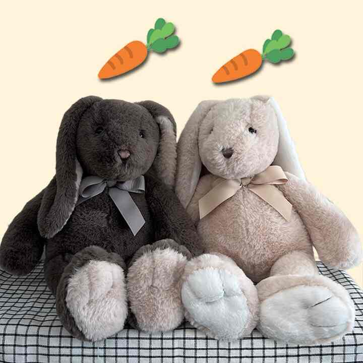 ラテ バニー うさぎ ぬいぐるみ L［2色］