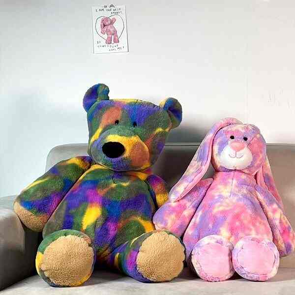 RAINBOW ぬいぐるみ XL［3種］