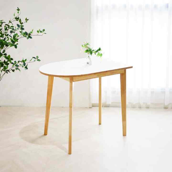 FORFOR 半楕円 テーブル 80cm