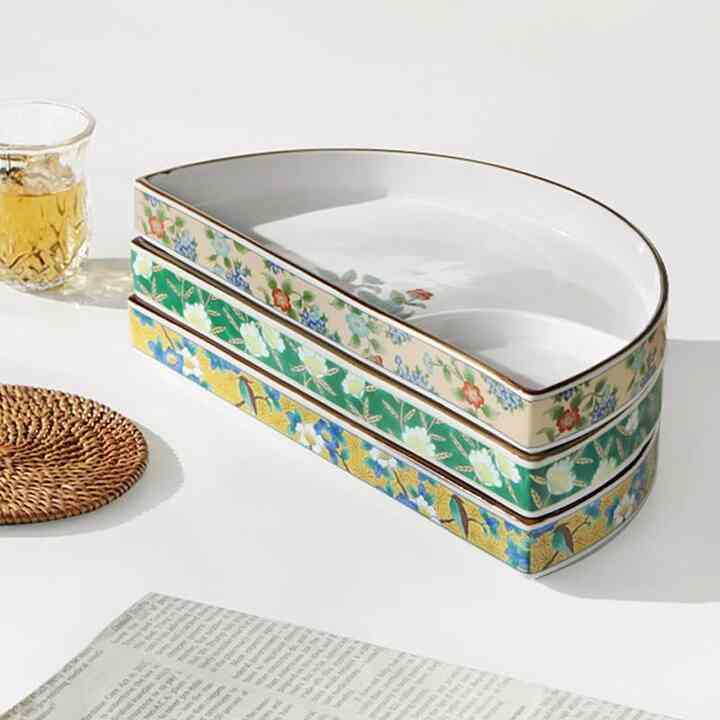 ジャパン 半円形 寿司プレート［5種］