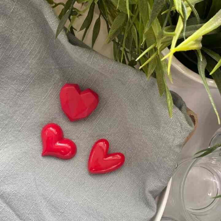 ハート マグネット 3点セット［3種］