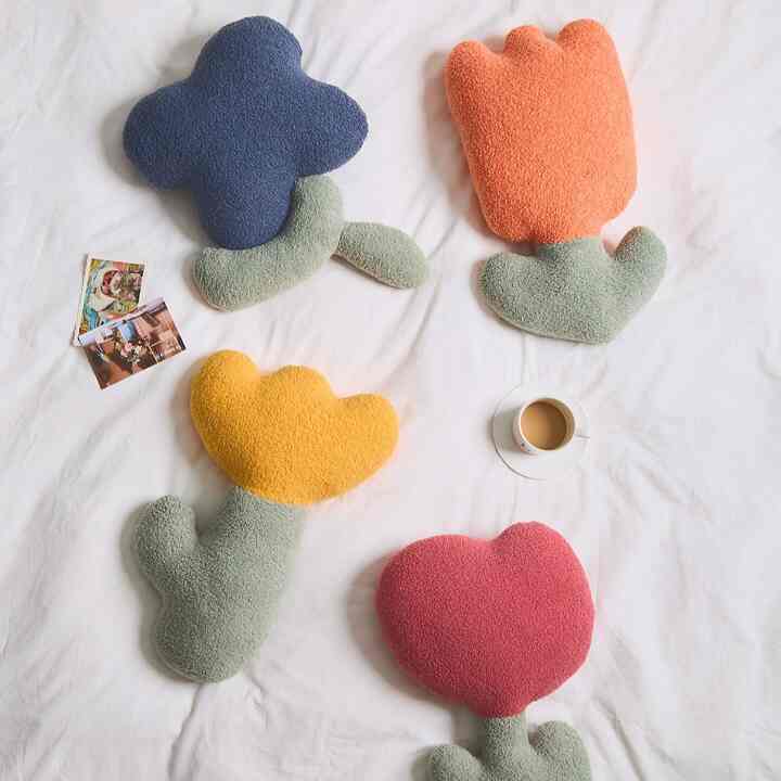 フラワークッション［4種］