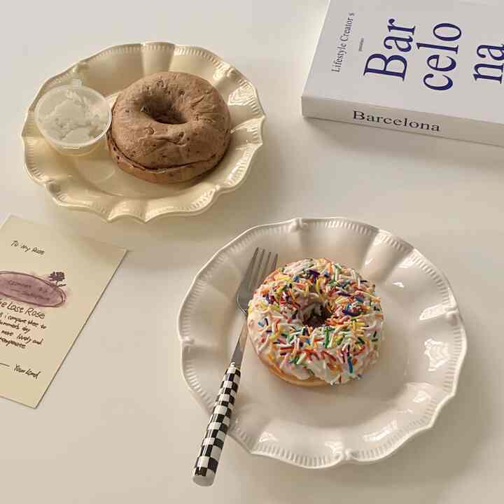 Lace プレート［2色］