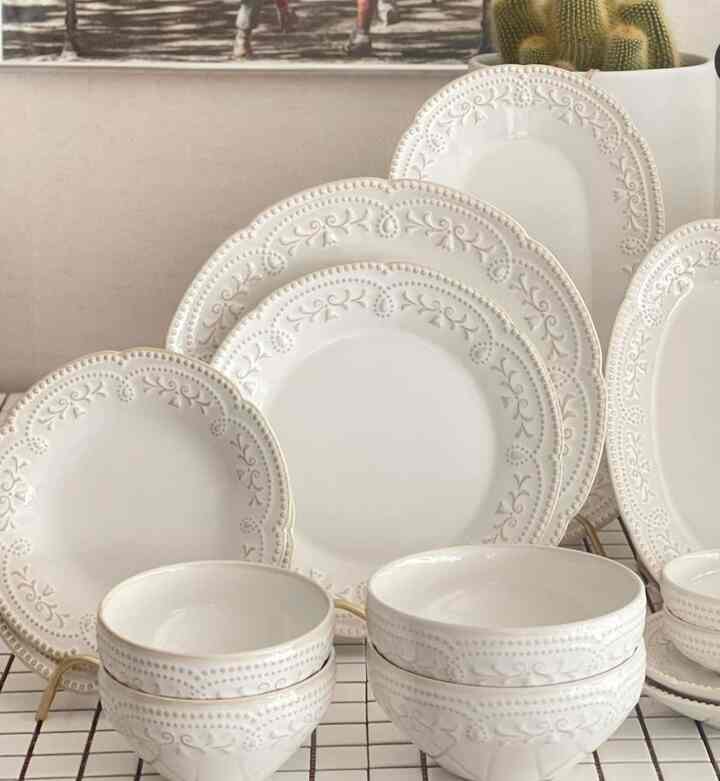 HESED 2人用ホームセット ヴィンテージプレートセット 14点セット