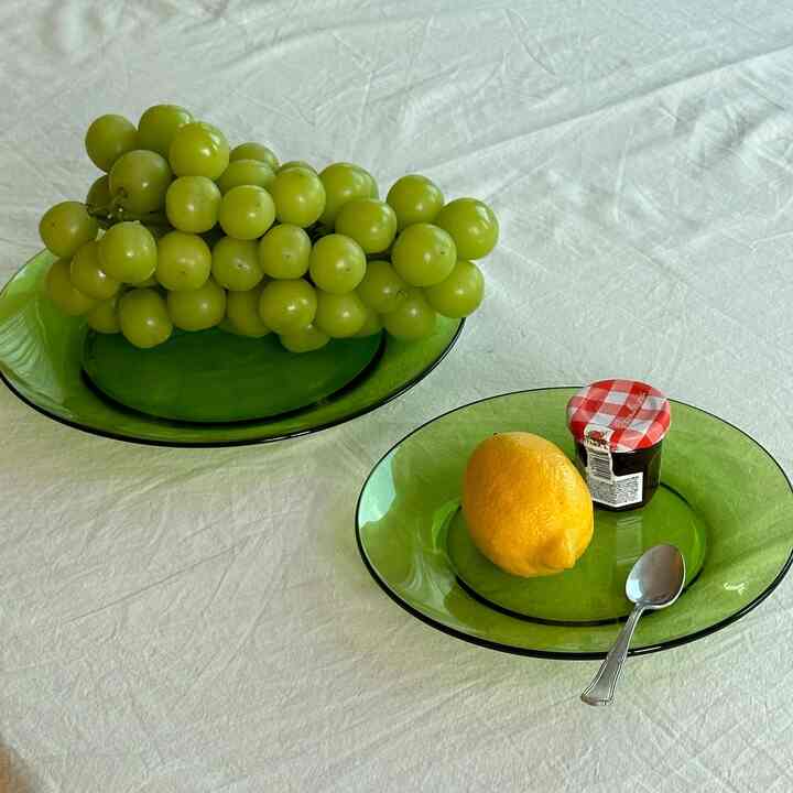 リス グリーン プレート［2サイズ］