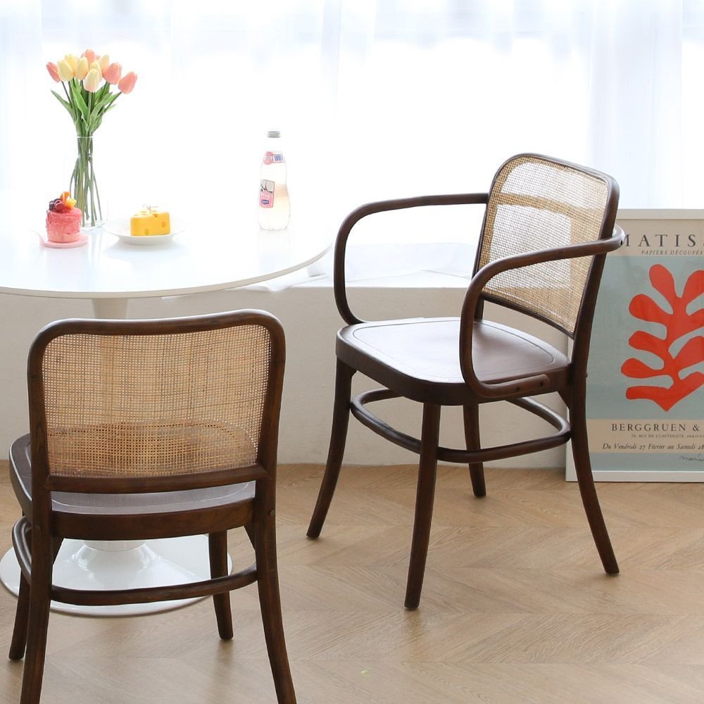 FURNITURE FRIENDS Oliver ラタン チェア NT005 ブラウン ブラウン