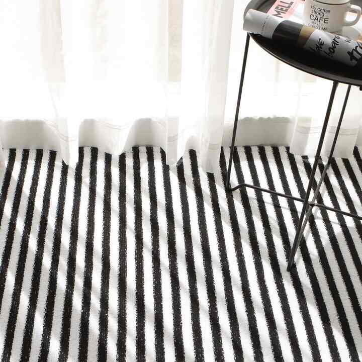 DENIAN ストライプ ラグ［3色・8サイズ］