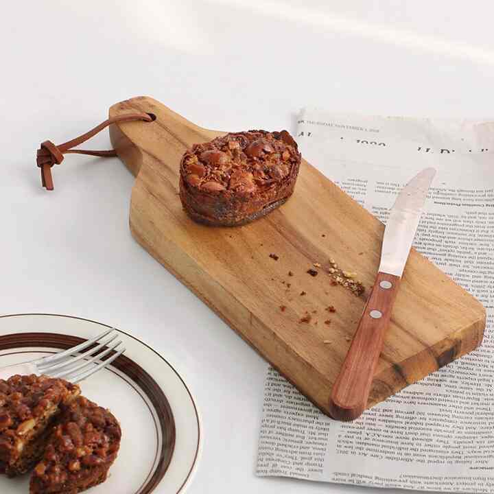 ウッド 持ち手付き プレート