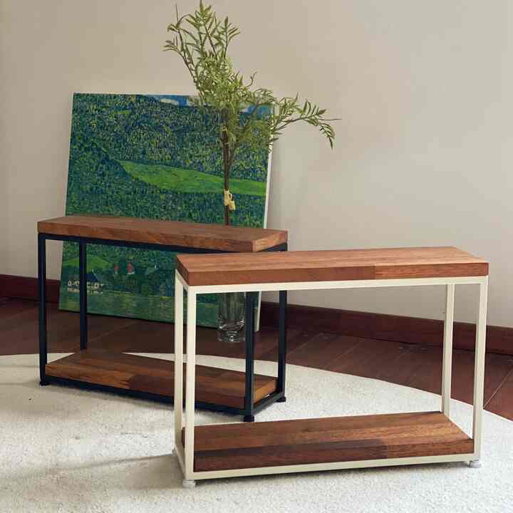 メルバウ ミニ ウッド ラック［2色］