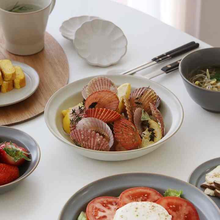 BASIC パスタ皿［3色］