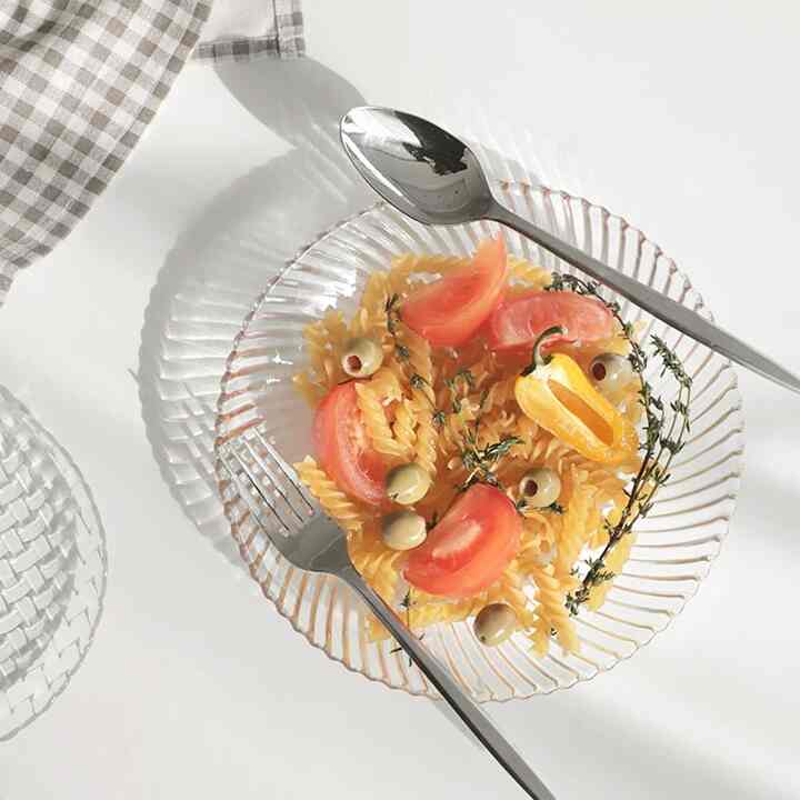 fleur ガラス プレート