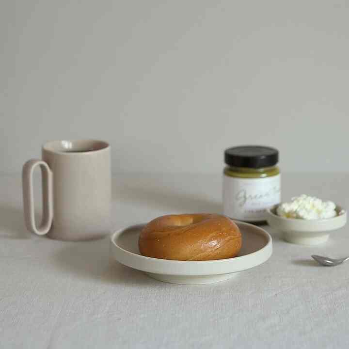 Oat 足付き皿 5［2色］