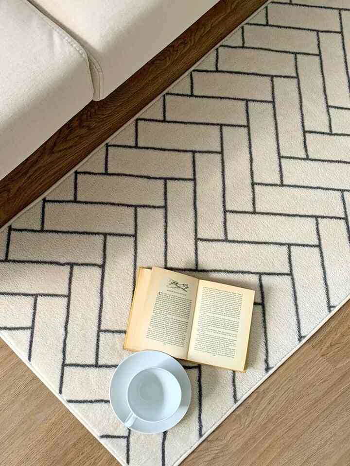 HERRINGBONE ラグ［3色・5サイズ］