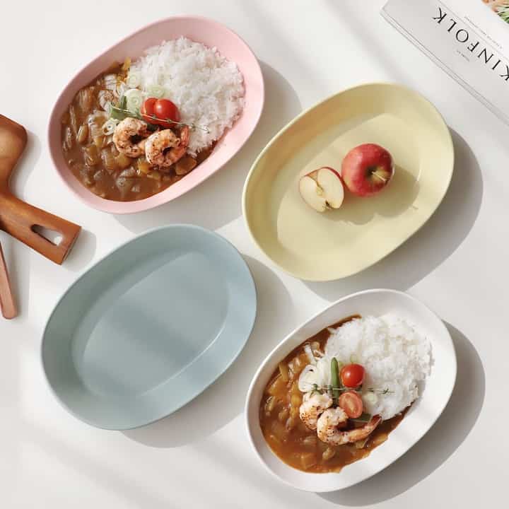 Cereal オーバルプレート［4色］