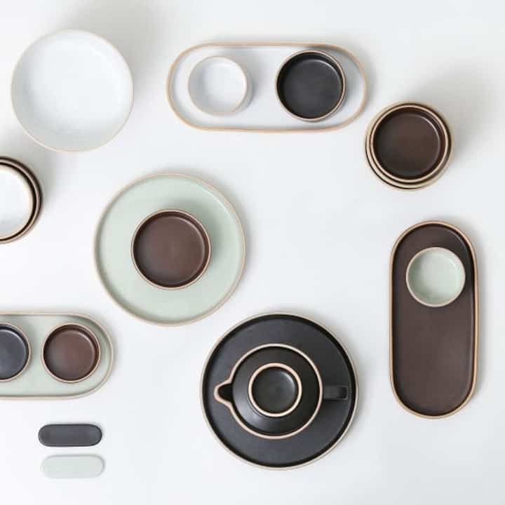 Olheum 2人用 食器 14点 セット［4色］