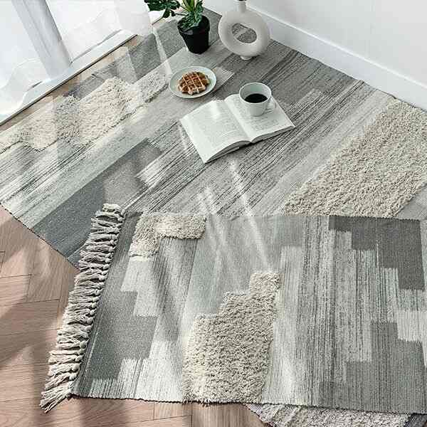 LOUIS ラグ タッセル付き［2色・2サイズ］