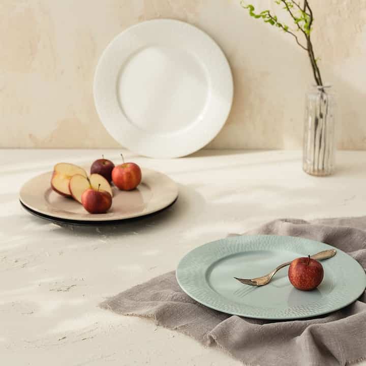 MARJA KURKI Hyvinkaa ラウンドプレート L 28cm 2点セット［4色］