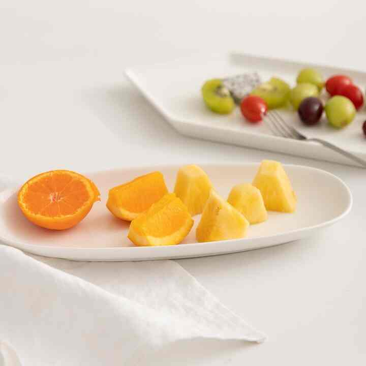 ラピネ オーバルプレート28cm 2点セット