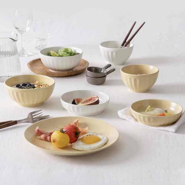 MILD マット 食器 2人 9点セット［2色］