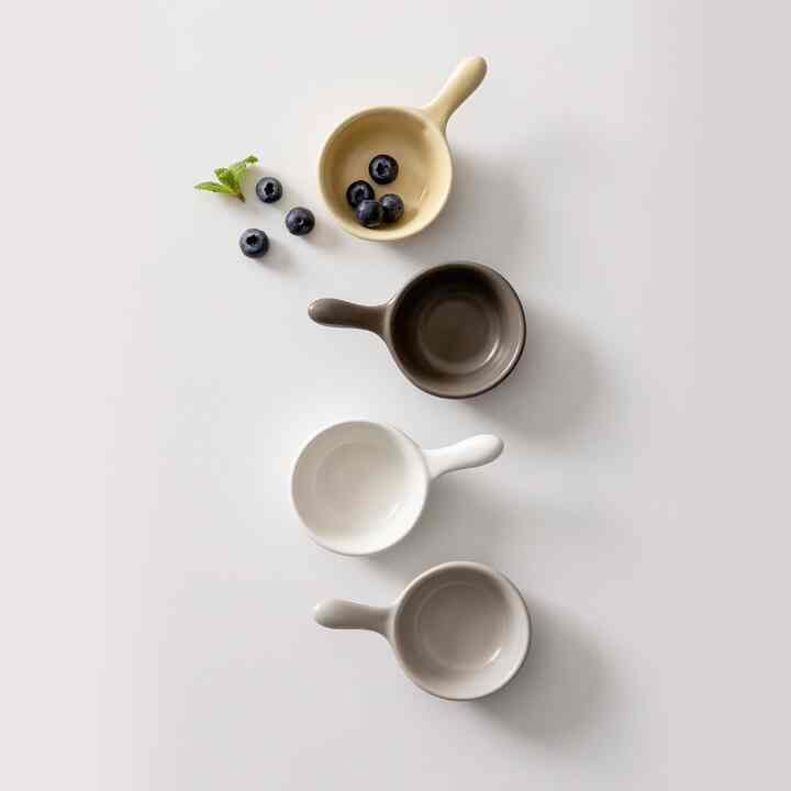 MILD マット 持ち手付き ソースボウル 2点セット［4色］