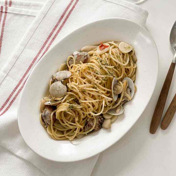 バニラ オーバル パスタボウル S